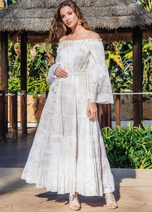 Maxi dress 5224 A-34 С ANASTASEA
