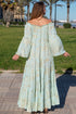 Maxi dress 5224 A-35 С ANASTASEA