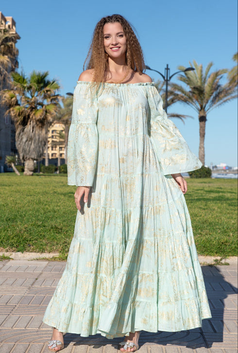 Maxi dress 5224 A-35 С ANASTASEA