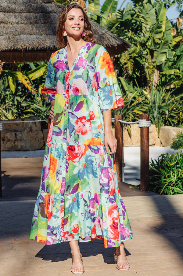 Maxi dress 5230 A-44c ANASTASEA