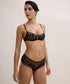 Aubade Flawless Love Balconette-BH (Schwarz)