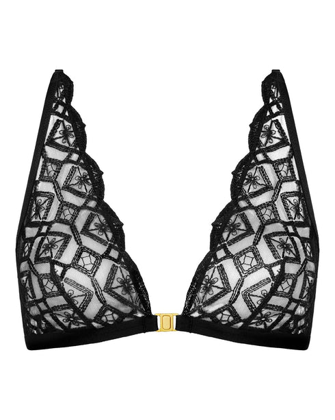 AUBADE Bralette SENSE OF ILLUSION Black