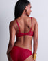 AUBADE Rioslip SENSE OF ILLUSION Red Berry