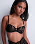 AUBADE Halbschale-BH SENSE OF ILLUSION Black