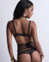 AUBADE Halbschale-BH SENSE OF ILLUSION Black