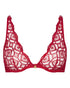 AUBADE Triangel-BH mit Bügel SENSE OF ILLUSION Red Berry