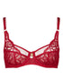 AUBADE Komfort-BH SENSE OF ILLUSION Red Berry