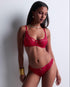 AUBADE Komfort-BH SENSE OF ILLUSION Red Berry