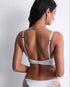 AUBADE Triangel-Bralette SATIN MEMORIES Arctic Blue