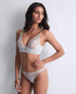 AUBADE Bustier SATIN MEMORIES Arctic Blue