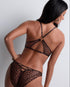 AUBADE Triangel-Bralette CRAZY IN LOVE Satin Brown