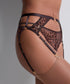 AUBADE Strumpfhalter CRAZY IN LOVE Satin Brown