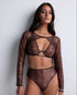 AUBADE Bolero CRAZY IN LOVE Satin Brown