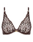 AUBADE Bügel-Triangel BH CRAZY IN LOVE Satin Brown
