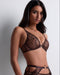 AUBADE Bügel-Triangel BH CRAZY IN LOVE Satin Brown