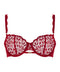 Aubade Halbschalen-BH Corbeille (Red Delight)