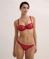 Aubade Halbschalen-BH Corbeille (Red Delight)