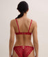 Aubade Halbschalen-BH Corbeille (Red Delight)