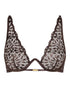 AUBADE Einbügel-Triangel-BH CRAZY IN LOVE Satin Brown
