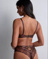 AUBADE Einbügel-Triangel-BH CRAZY IN LOVE Satin Brown