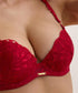 AUBADE Gemoldeter Push-Up BH CRAZY IN LOVE RED DELIGHT