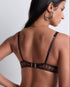 AUBADE Gemoldeter Push-Up BH CRAZY IN LOVE Satin Brown