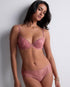 AUBADE Gemoldeter Push-Up BH CRAZY IN LOVE Warm Pink