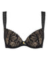 AUBADE Gemoldeter Push-Up BH AFTER HOURS Black