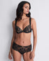 AUBADE Gemoldeter Push-Up BH AFTER HOURS Black