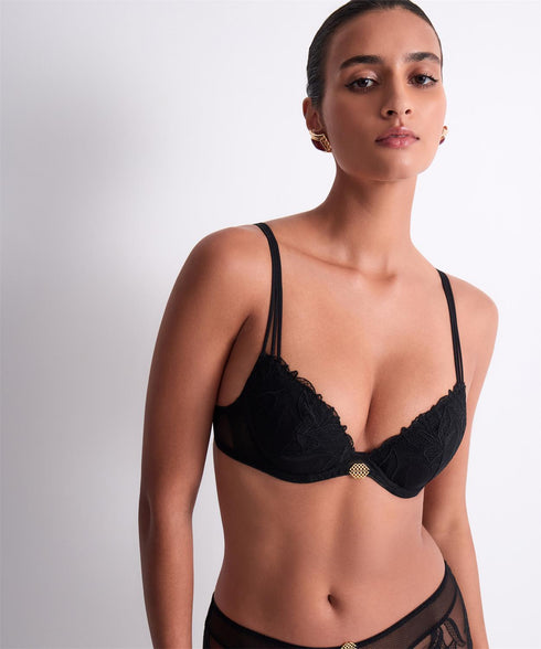 Aubade Paris Push-Up Plunge-BH (Black)