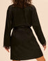 Kimono Schwarz LOVE ME SIMONE PÉRÈLE