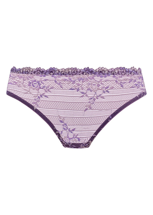 Wacoal Embrace Lace Grape Compote Multi Bikini Brief