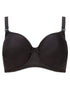 Freya Pure Black Still-BH mit vorgeformten Schalen und Bügel