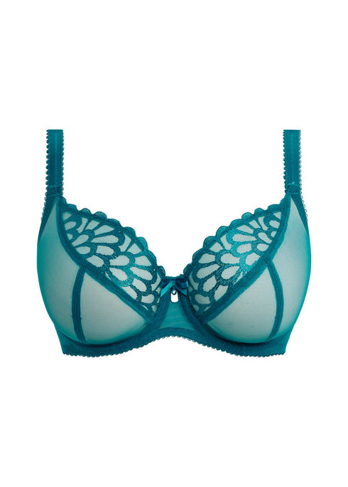 Freya Loveland Bombshell Teal Plunge-BH mit Bügel