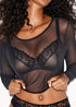 Freya Loveland Bombshell Black Plunge-BH mit Bügel