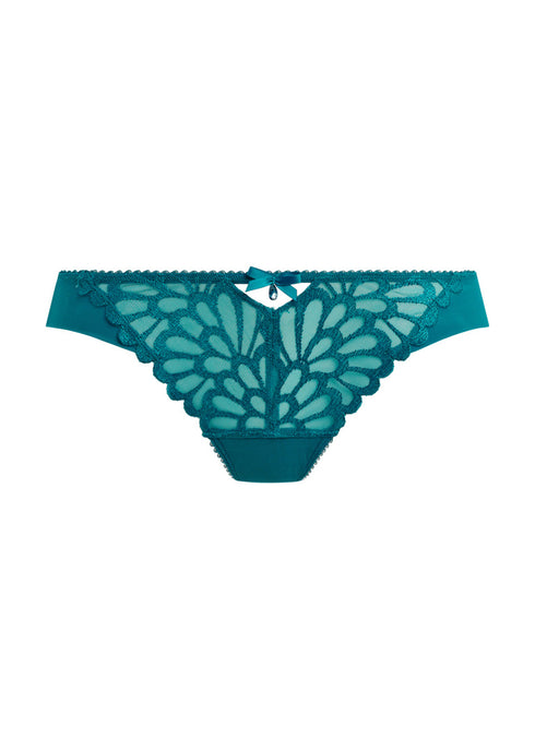 Freya Loveland Bombshell Teal Brazilian Slip