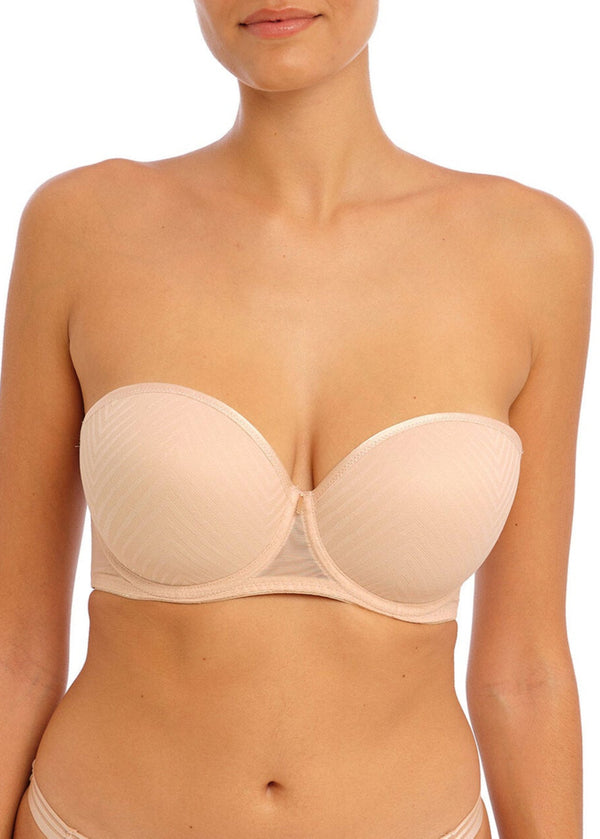 Tailored Natural Beige Gemoldeter Trägerloser-BH mit Bügel