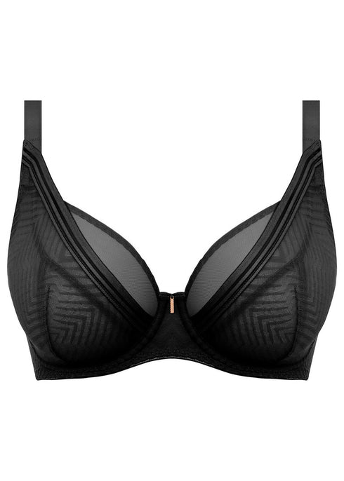 Freya Tailored Black Uw High Apex Plunge Bra
