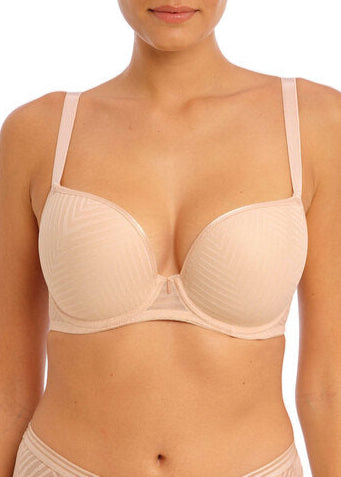 Wacoal Tailored Natural Beige Uw Moulded Plunge T-shirt Bra
