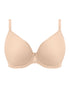 Wacoal Tailored Natural Beige Uw Moulded Plunge T-shirt Bra