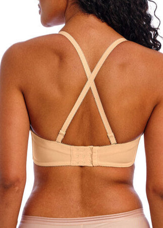 Freya Deco Nude Gemoldeter Trägerloser-BH mit Bügel