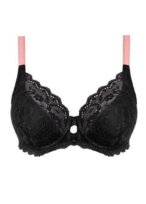 Freya Offbeat Black Plunge-BH mit Bügel