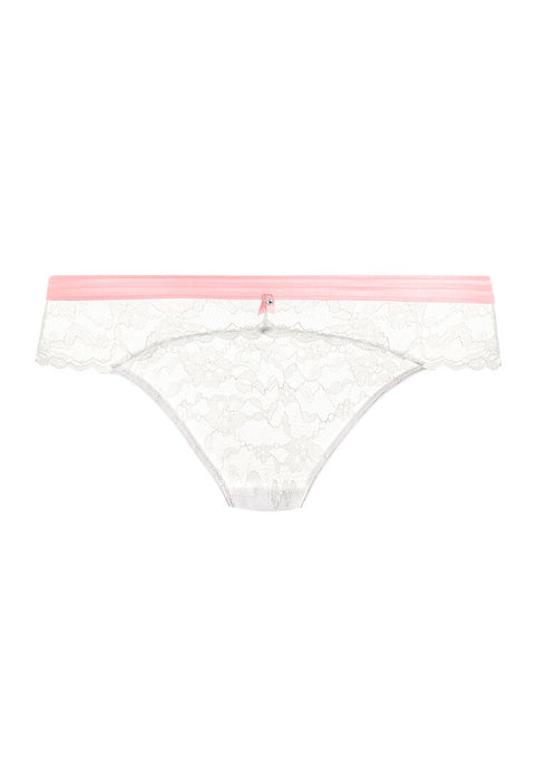 Freya Offbeat White Brazilian Slip