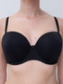 Chantelle Comfort Chic Schwarz Bandeau T-Shirt BH