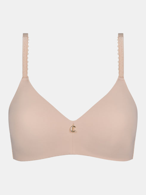 Chantelle Romance Beige Dore Bügelloser BH
