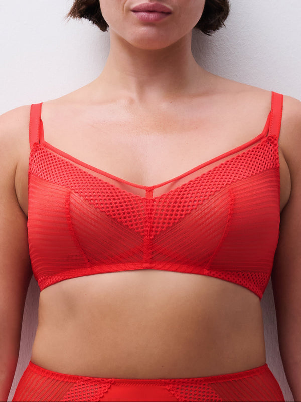 Chantelle Pulp Play Red Cocktail Bügelloser BH