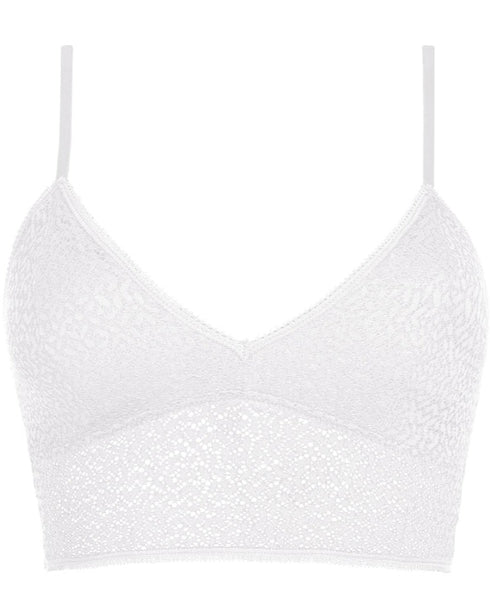 Bralette Poplin White MODERN LACE DKNY INTIMATES