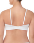 Rib Bralette Poplin White SEAMLESS LITEWEAR DKNY INTIMATES