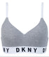 Push-up bra without underwire Gry/Wht/Blk COZY BOYFRIEND DKNY INTIMATES