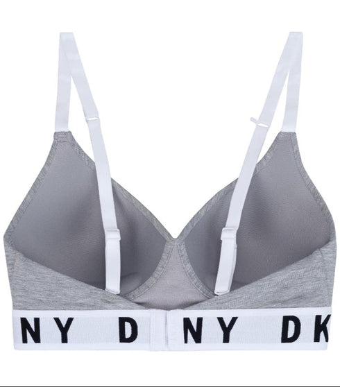 Push-up bra without underwire Gry/Wht/Blk COZY BOYFRIEND DKNY INTIMATES